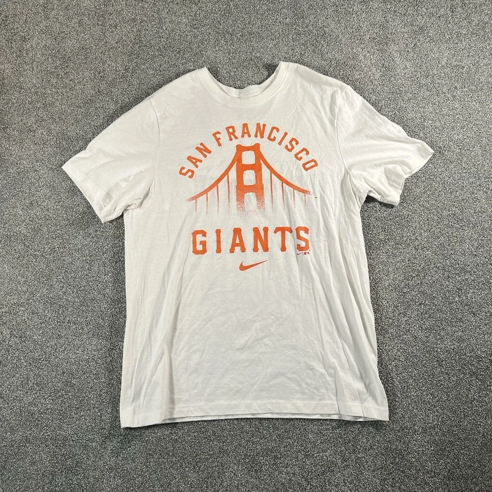 Nike San Francisco Giants Graphic T Shirt White Men's Large MLB Baseball